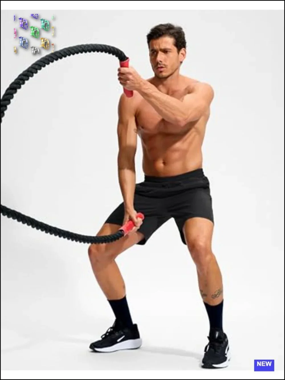 Men's Athletic Workout Shorts with Zipper Pocket Quick Dry Running Gym Shorts